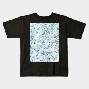 Ice and Diamonds Art Deco Pattern Kids T-Shirt